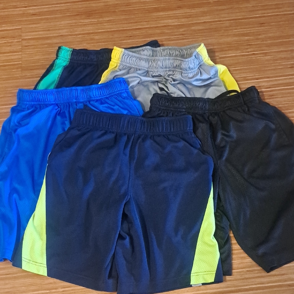 Kids' Multi-Color Athletic Shorts Set